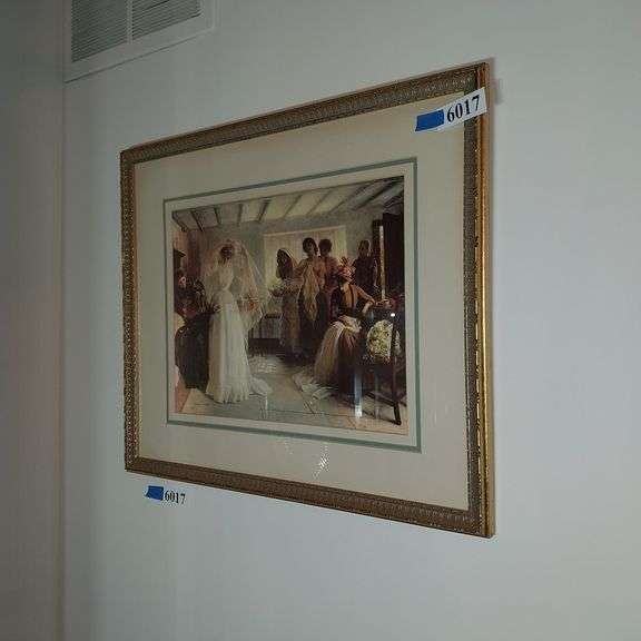 Framed Bride print