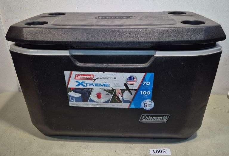 Coleman cooler
