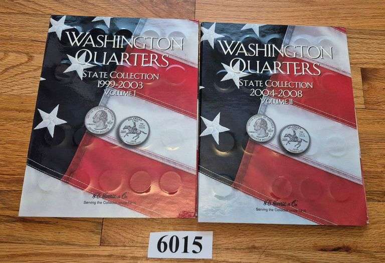 Washington Quarters State Collection Volumes I and II
