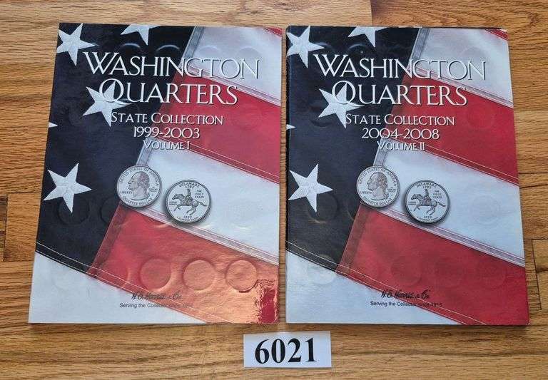 Washington Quarters State Collection Volumes I and II