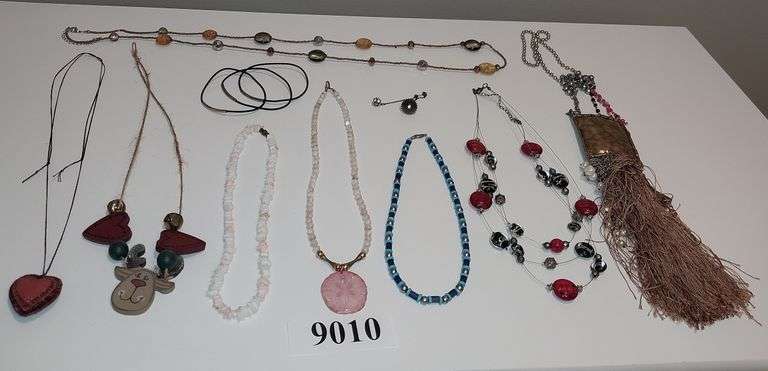 Fashion jewelry necklaces, bracelets, 1 earring