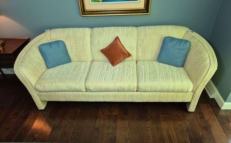 Carson's Sofa with accent pillows