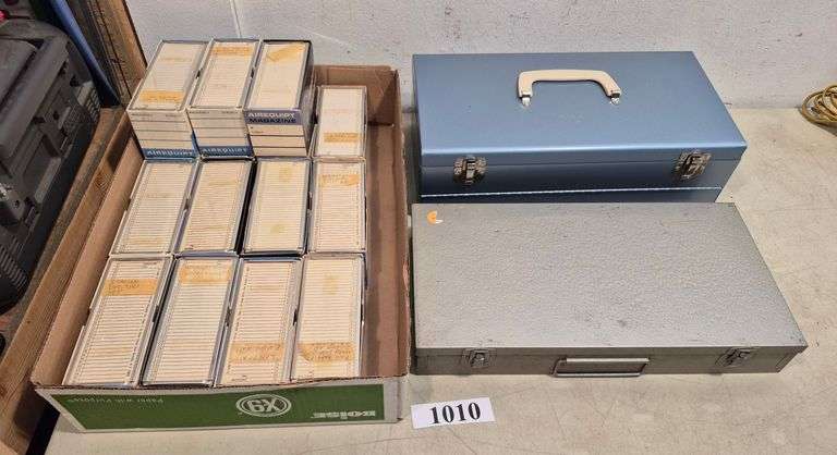 Slide organizers, slide trays