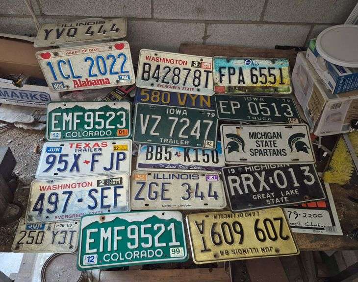License plates