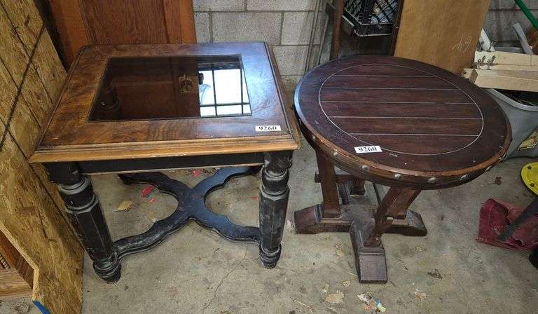 Two end tables