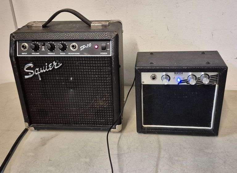 Squier and First Act practice amps