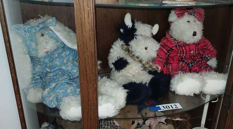 3 Plush Boyds Bears: Ophelia, Sadie, Anastasia