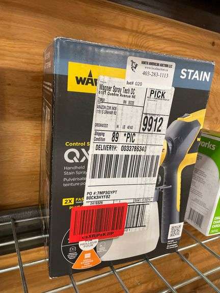 WAGNER HANDHELD STAIN SPRAYER QW2