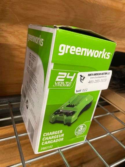 GREENWORKS 24V CHARGER