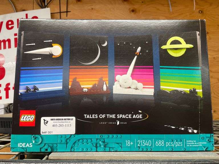 LEGO TALES OF THE SPACE AGE 688PCS.