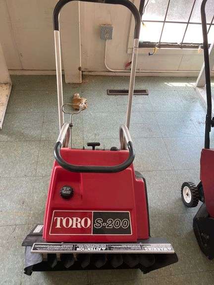 TORO S200 UNKNOWN CONDITION