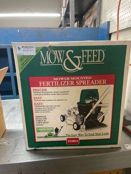 MOW AND FEED SPREADER