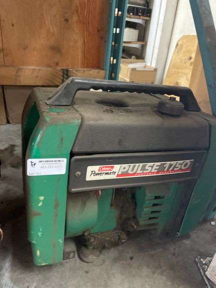 COLEMAN GENERATOR UNKNOWN COND