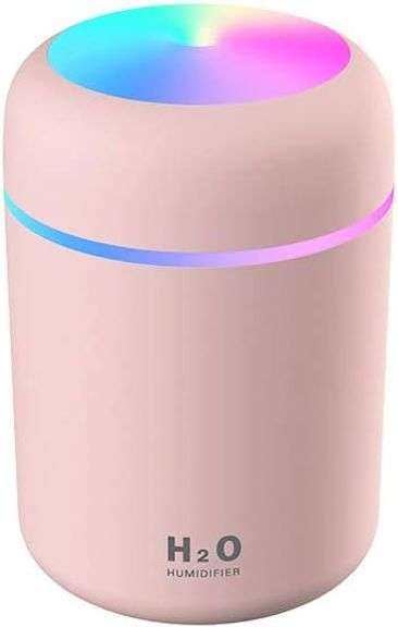 Colorful Cool Mini Humidifier, Essential Oil Diffuser, Aroma Essential USB Personal Desktop Humidifi