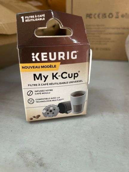 KERURIG MY K CUP AND METAL FILTER