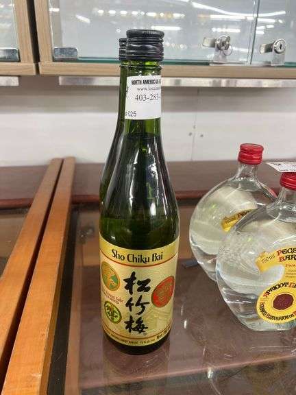 SHO CHIKU BAI SAKE 750ML EA. 2 BOTTLES