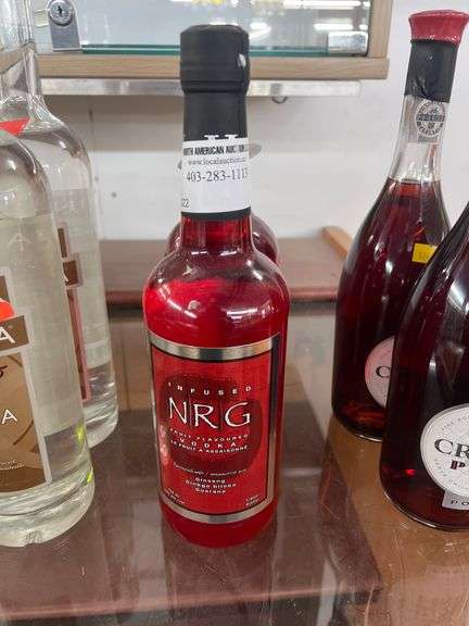 INFUSED NRG FRUIT FLAVOURED VODKA 750ML EA. 2 BOTTLES