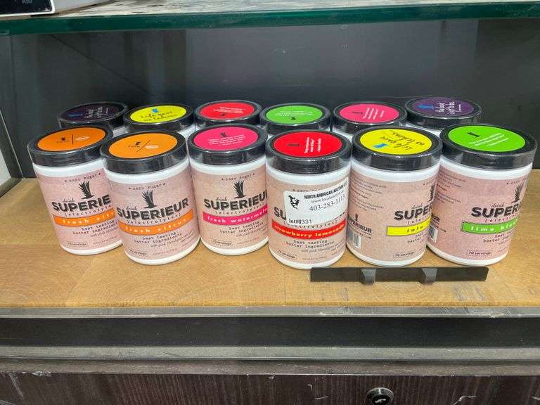 12PCS. DRINK SUPERIUER ELECTROLYTES 196G EA.