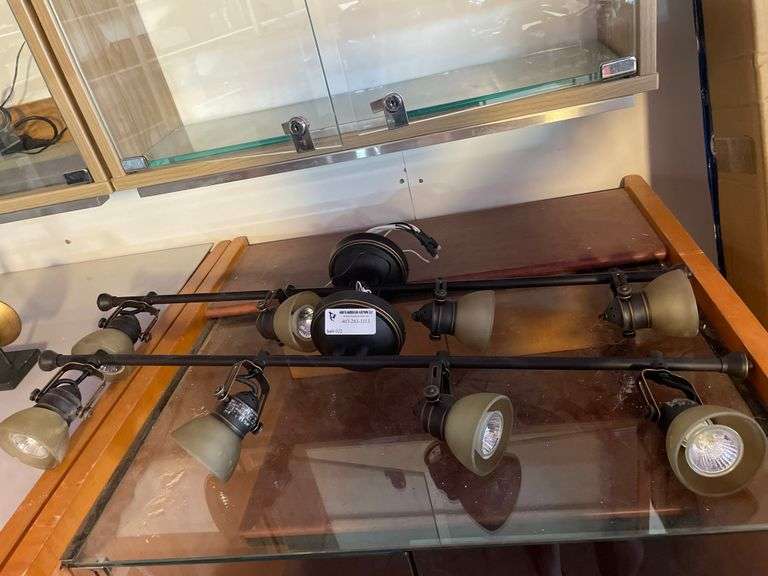 PAIR OF BATHROOM WALL MOUNTED LIGHTS