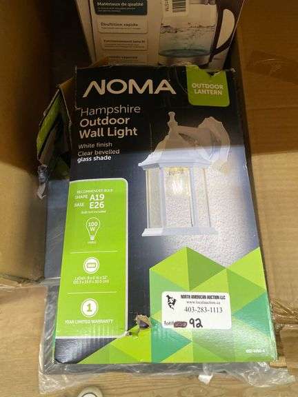 NOMA HAMPSHIRE OUTDOOR WALL LIGHT