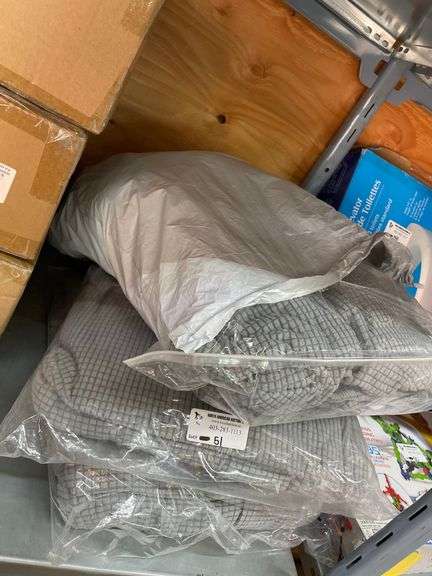 3 BAGS OF SOFA SLIP COVERS