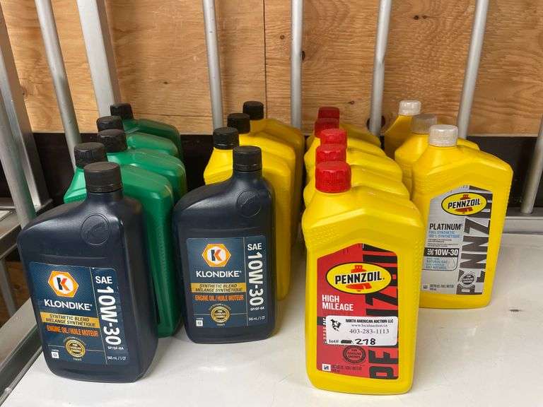 *SHELF* OF ASSORT. CAR OIL