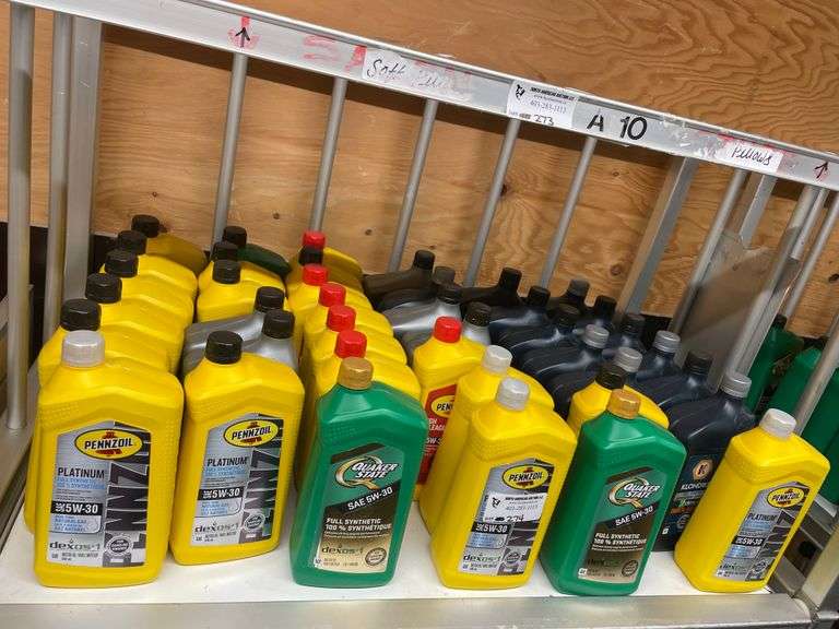 *SHELF* OF ASSORT. CAR OIL