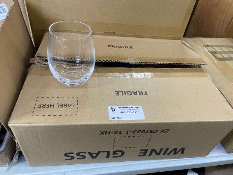 WINE GLASSES 12PCK.