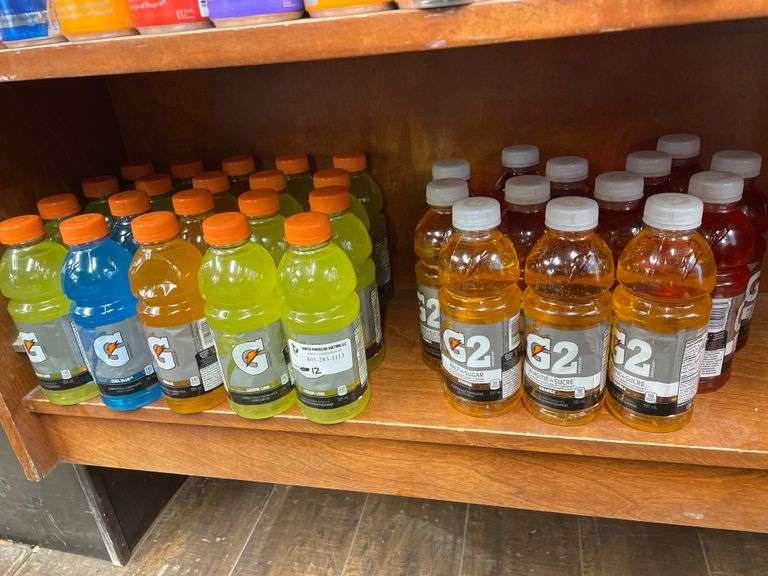 *SHELF* OF ASSORT. FLAVOR 591ML GATORADE