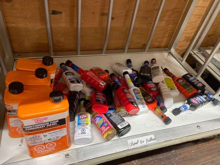 *SHELF* OF GAS TREATMENT / FUEL INJECTOR / WATER REMOVER ETC.