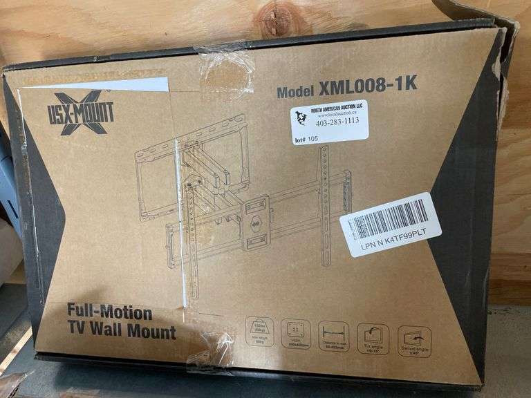 FULL MOTION TV WALL MOUNT