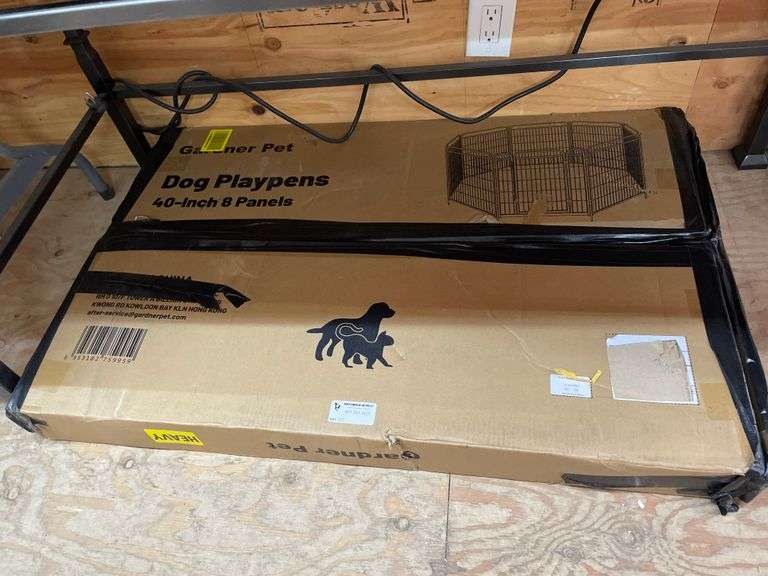 40 INCH DOG PLAY PEN