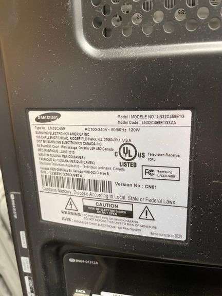 SAMSUNG HOTEL TV 32'' NO REMOTE