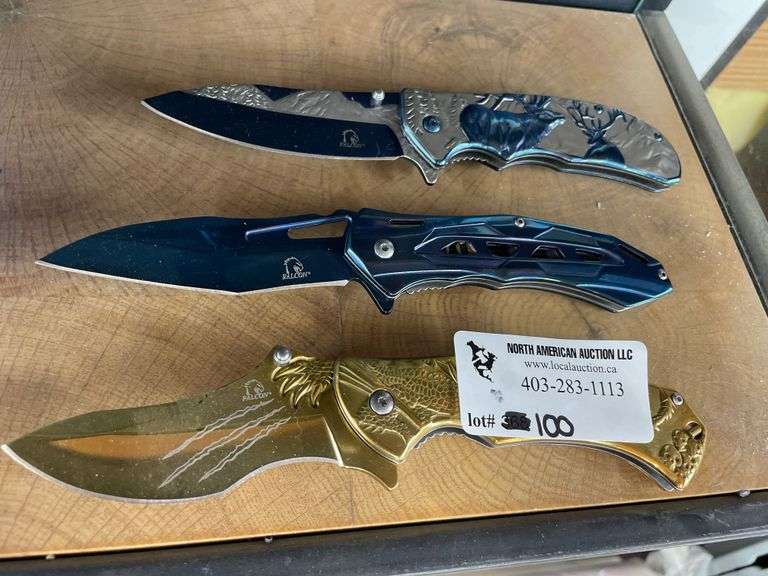3PCS. ASSORT KNIVES