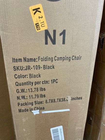 FOLDING CAMPING CHAIR
