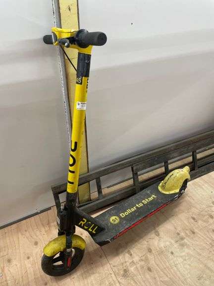 PUSH START ROLL SCOOTER W/CHARGER