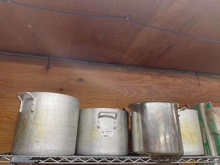 4PCS. XL COOKING POTS