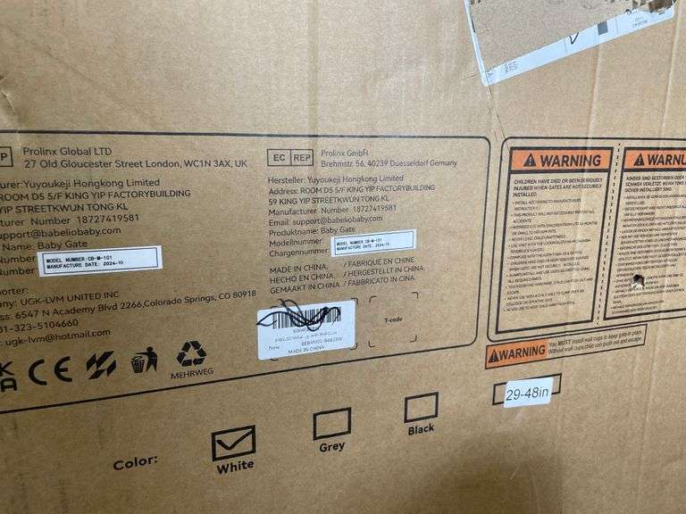 29-49'' BABY GATE