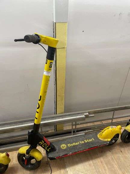 PUSH START ROLL SCOOTER W/CHARGER