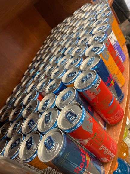 *SHELF* OF ASSORT. FLAVOR 255ML SUGAR FREE REDBULL