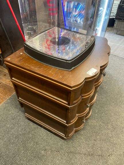 APPROX. 2FT SCALLOPED FRONT SIDE/END DESK
