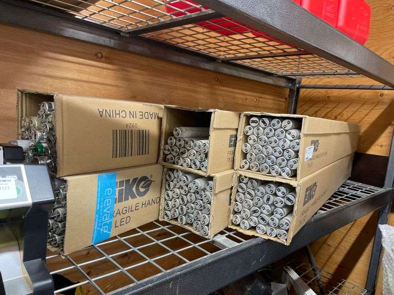 6 BOXES OF EIKO T8 LED LIGHTS