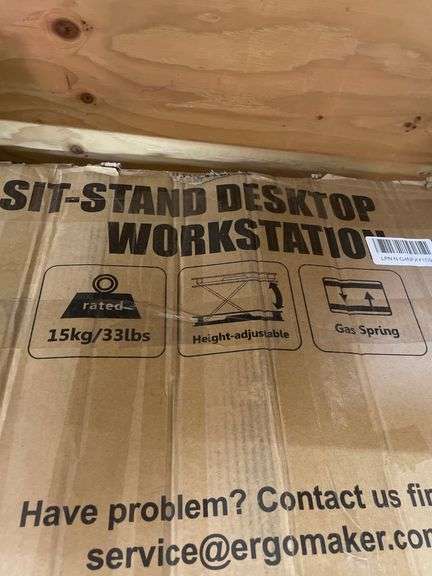 SIT TO STAND DESKTOP / WORKSTATION