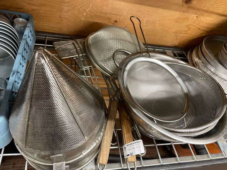 ASSORT. STRAINERS