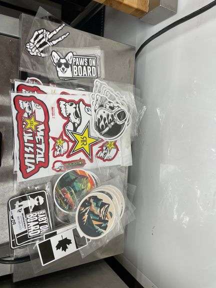 ASSORT. STICKERS / DECALS