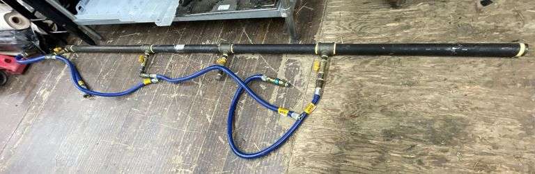 GAS LINE W/ QUICK CONNECT HOSES