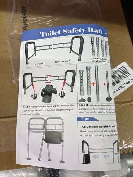 TOILET SAFETY RAIL