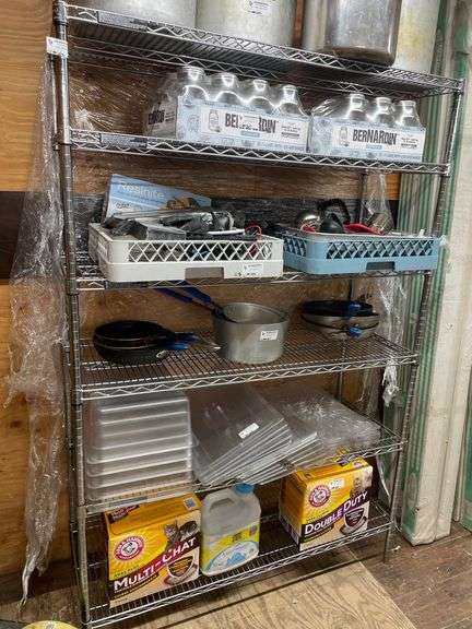 6 TIER METAL WIRE SHELF