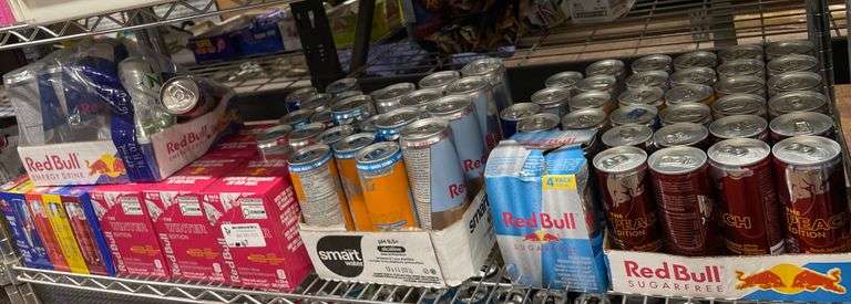 *SHELF* OF ASSORT. REDBULLS 250, 355 & 473ML