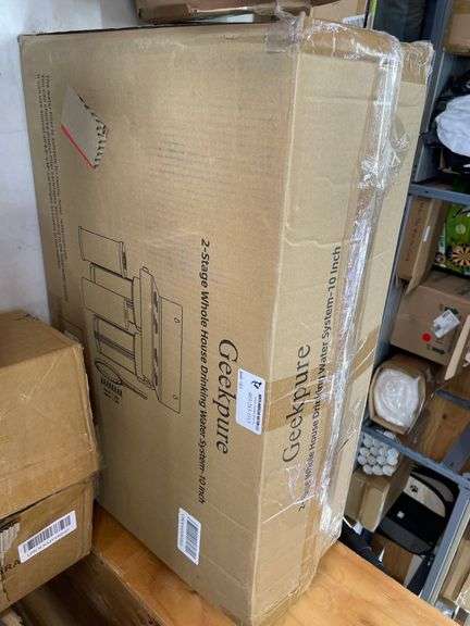 GEEKPURE 2 STAGE WHOLE HOUSE DRINKING SYSTEM 10 INCH